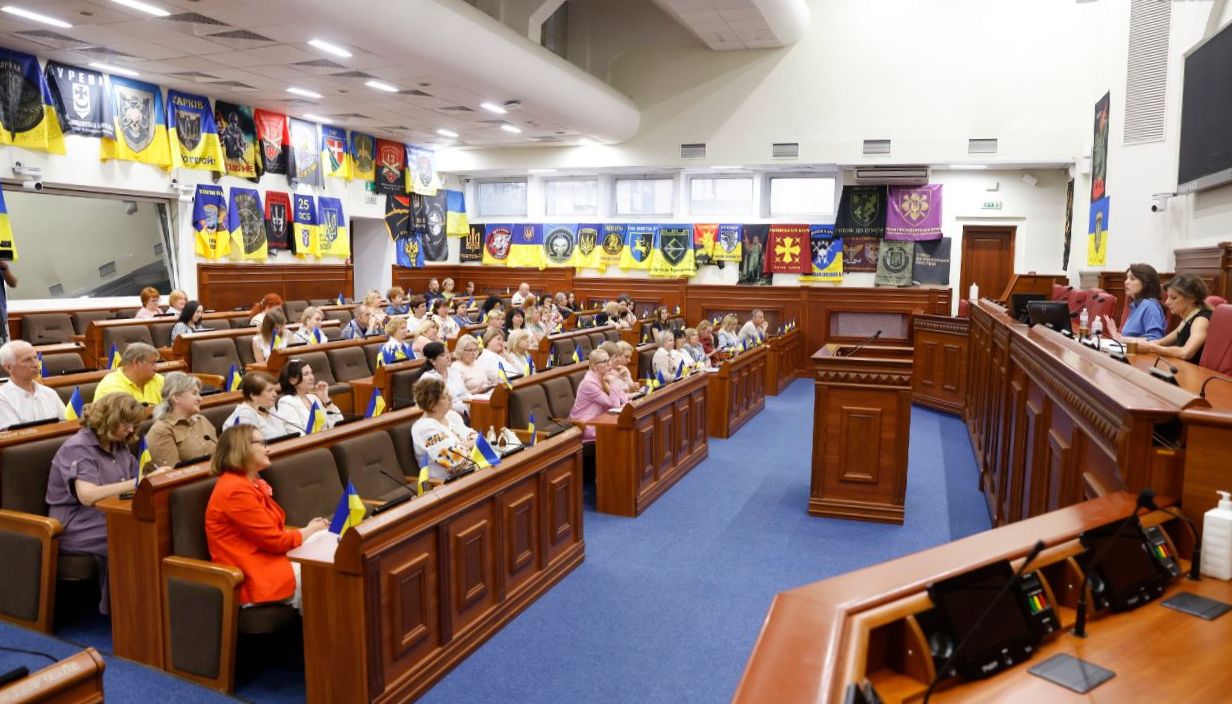 Нарада, присвячена оновленню системи соціального захисту. Фото: Борис Корпусенко