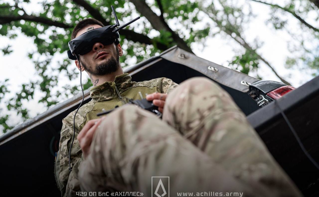 Оператор 429 окремого полку СБС «Ахіллес». Фото: «Ахіллес» телеграм