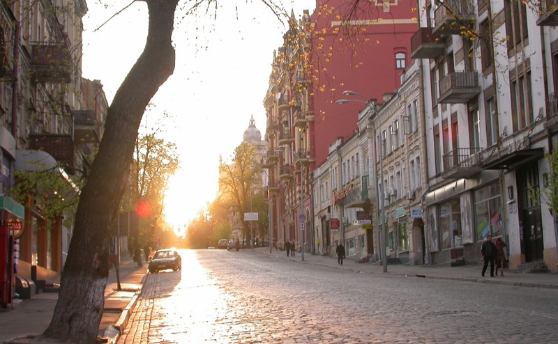 Вулиця Прорізна. Фото з відкритих джерел