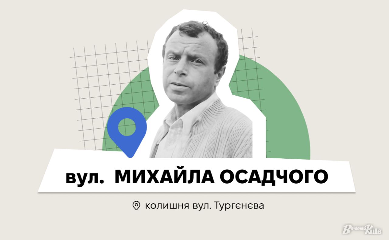 Письменник та дисидент Михайло Осадчий. Колаж: Оксана Гладкевич