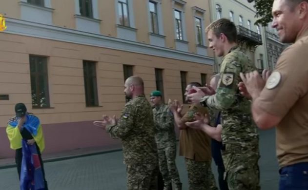 Українські воїни вже вдома. Фото: О. Неїжпапа