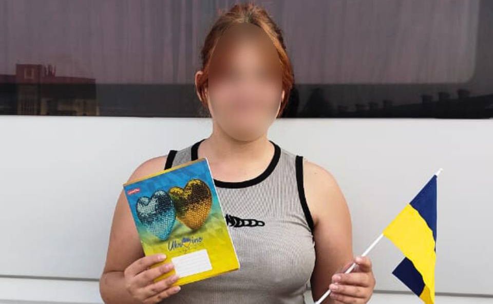 14-річна українка вже вдома. Фото: Телеграм А.Єрмак