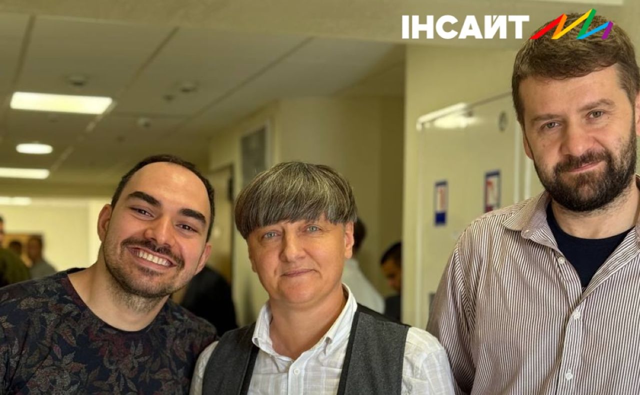 Тимур Левчук (ліворуч) та Зорян Кісь (праворуч). Фото: Insight LGBTQ NGO (ФБ)