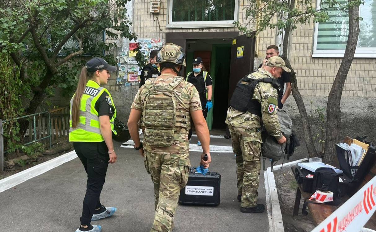 Правоохоронці з’ясовують обставини інциденту та встановлюють усі причини вибуху. Фото: поліція