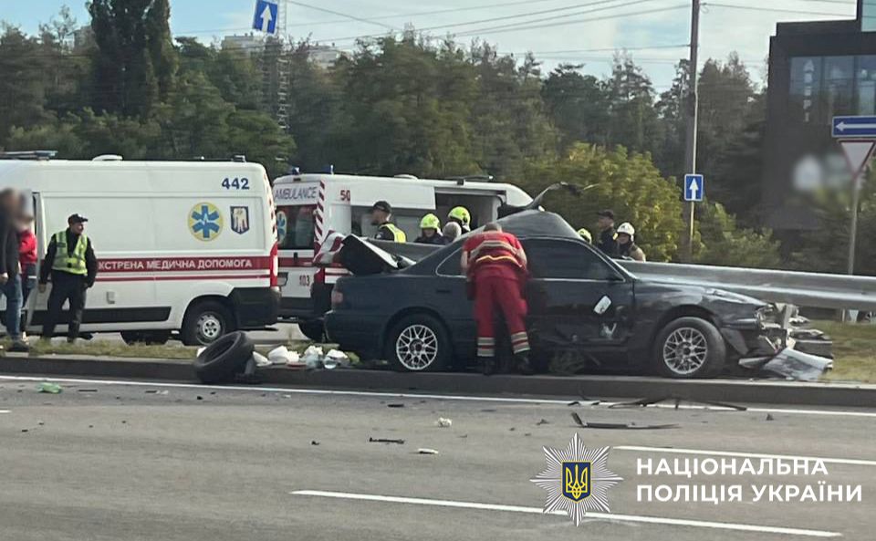 Місце аварії. Фото: Національна поліція