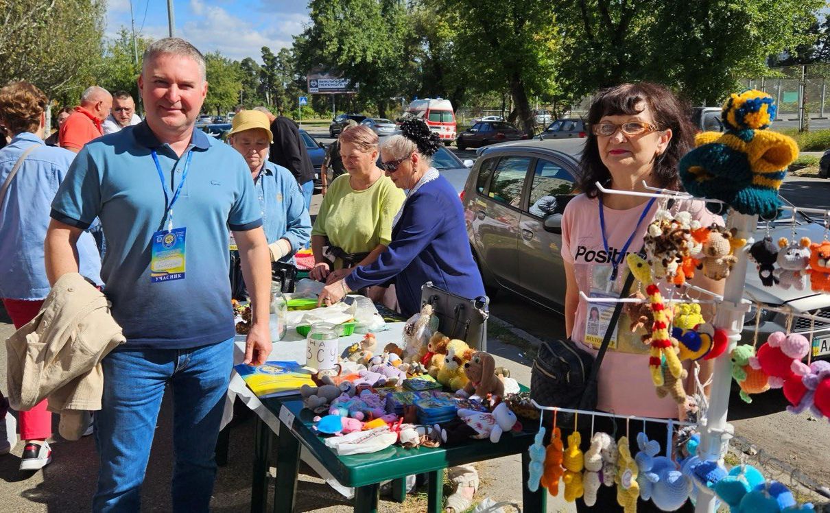 Депутат Київради Тарас Криворучко також відвідав ярмарок