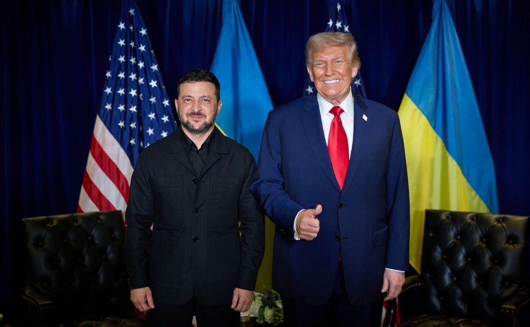 Володимир Зеленський та Дональд Трамп. Фото: president.gov.ua