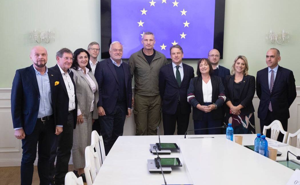Під час зустрічі у столичній мерії. Фото: пресслужба мера