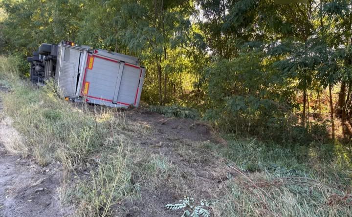 Окрім водія ніхто не постраждав. Фото: Нацполіція