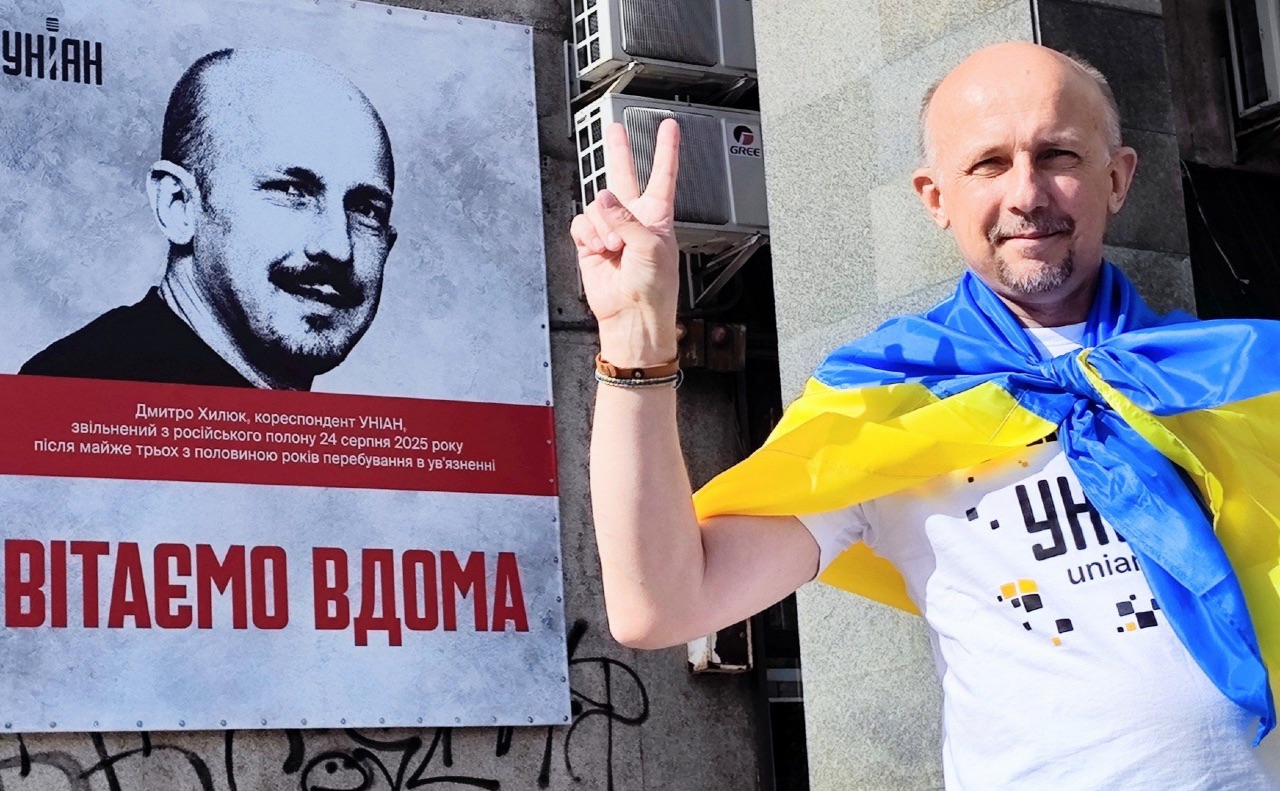 Дмитро Хилюк. Фото з ФБ журналіста
