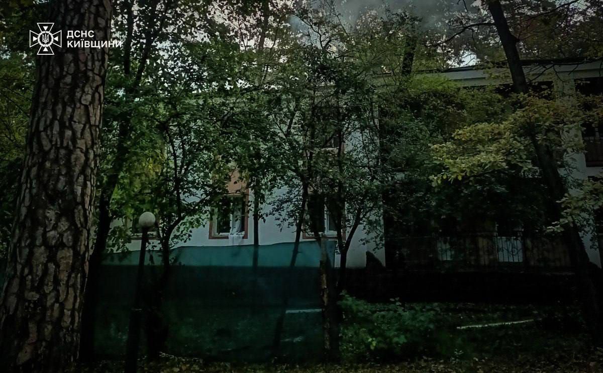 Пожежу ліквідували. Фото: ДСНС Київщини