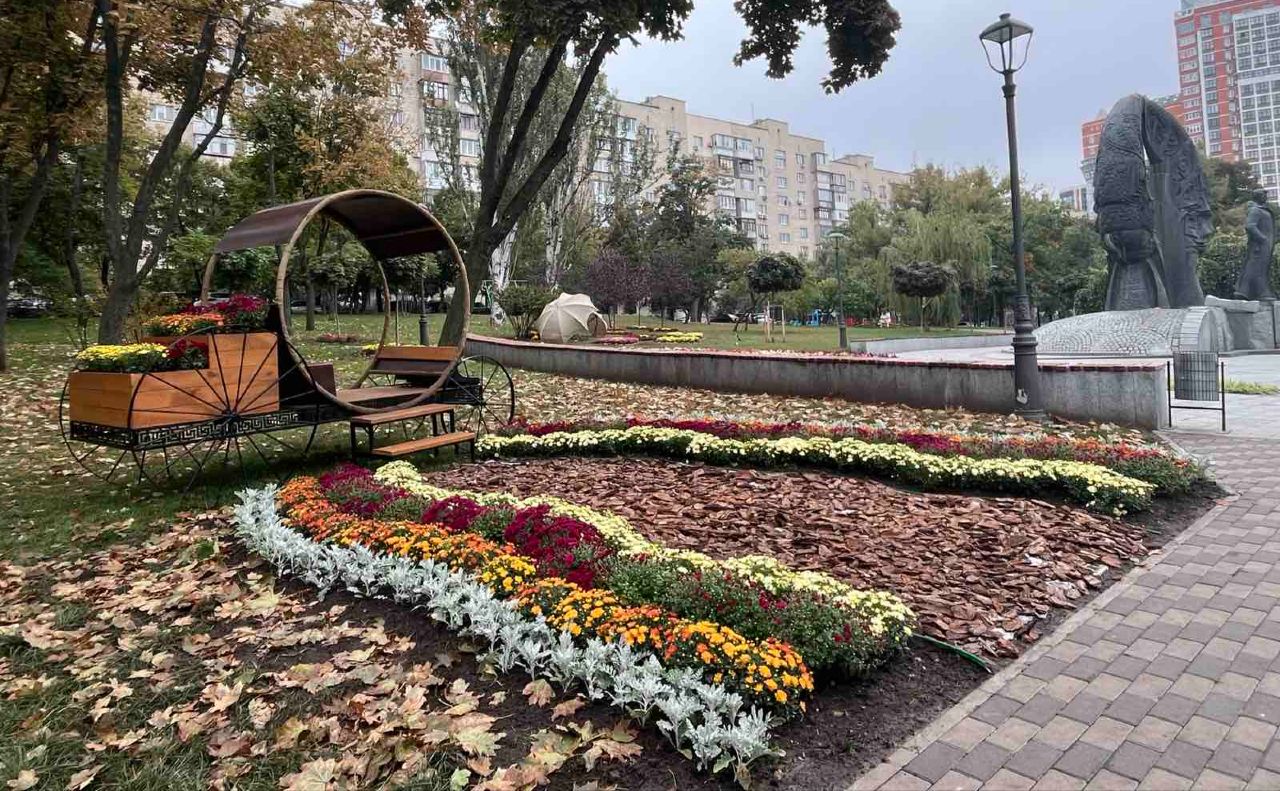 Сквер Марії Заньковецької. Фото: КП УЗН Печерського району