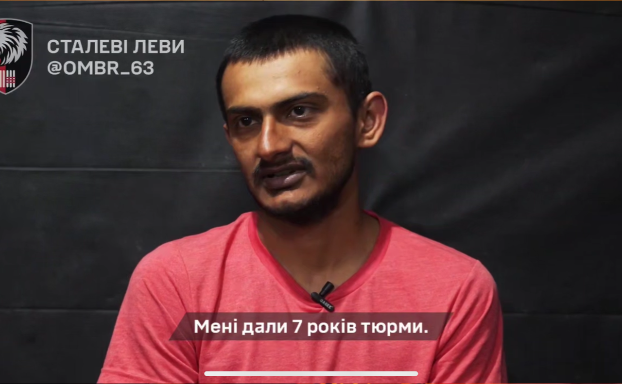 Маджоті Сахід Мохамед. Скрин з відео 63 ОМБр