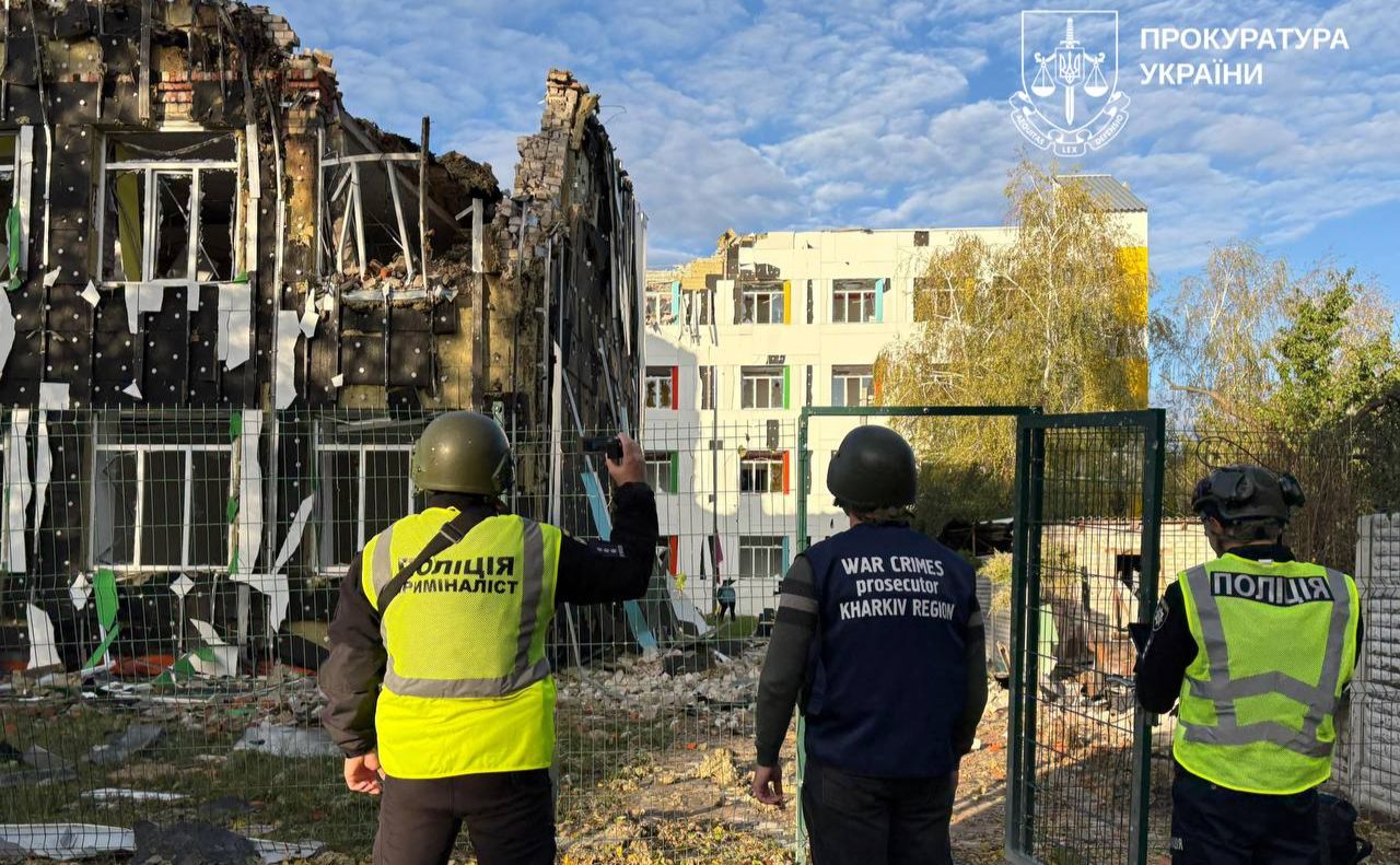 Наслідки російських ударів по Чугуєву
