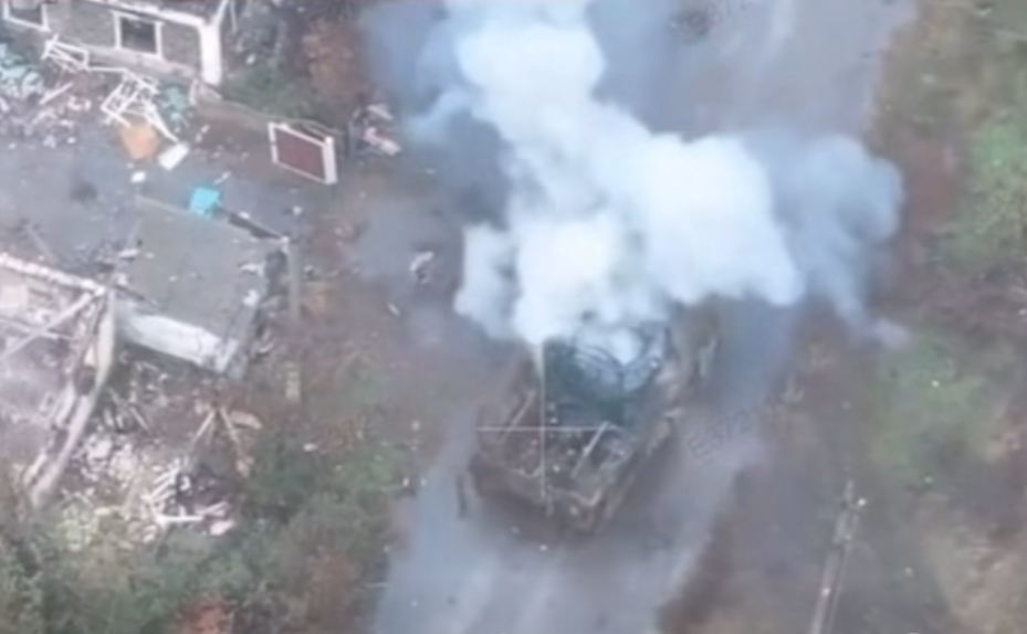 Найзапекліші бої точилися в районі села Володимирівка. Фото: скріншот з відео