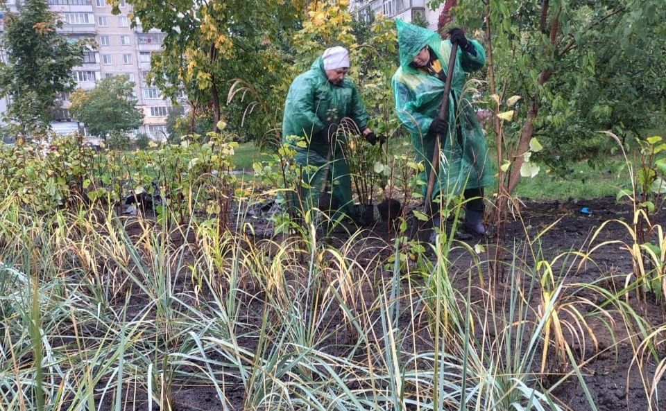 Новий сквер на вулиці Зої Гайдай. Фото: КП УЗН Оболонського району