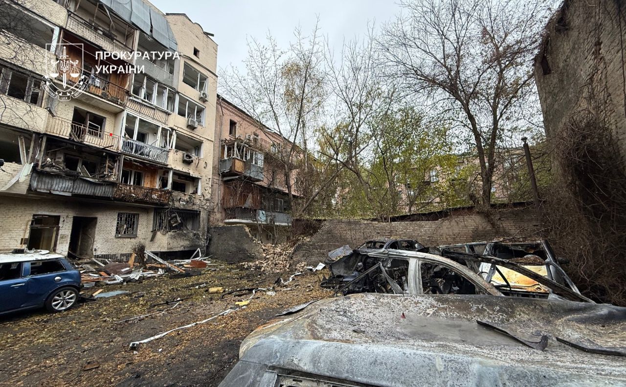 Постраждалий будинок. Фото: Київська міська прокуратура