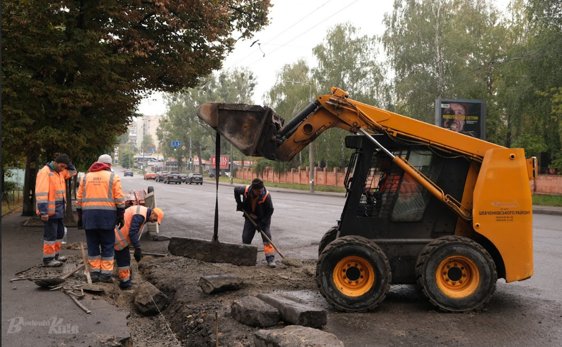 Ремонт дороги. Ілюстративне фото: Максим Сосюра