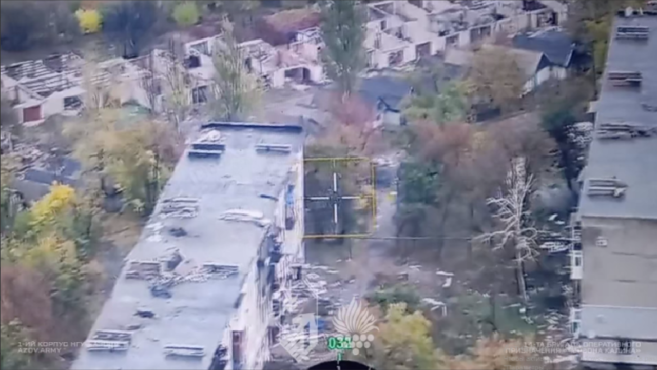 Місто Родинське під Покровськом. Фото: скріншот з відео