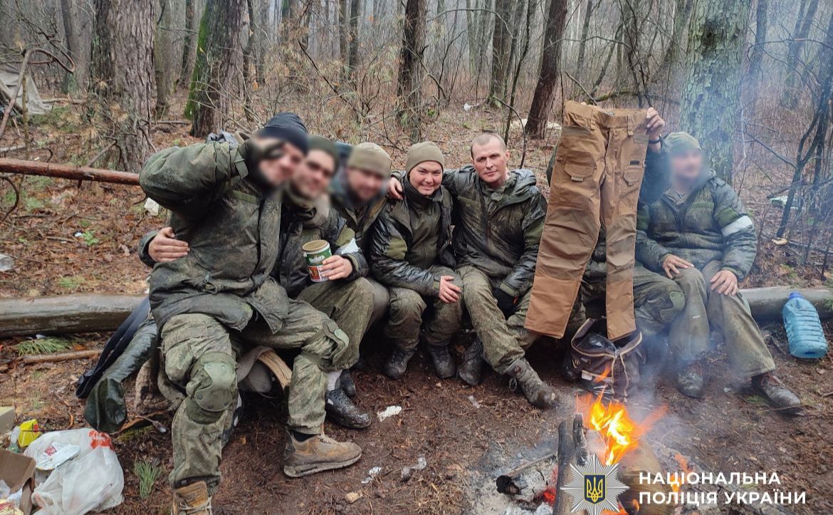 Підозрювані російські десантники