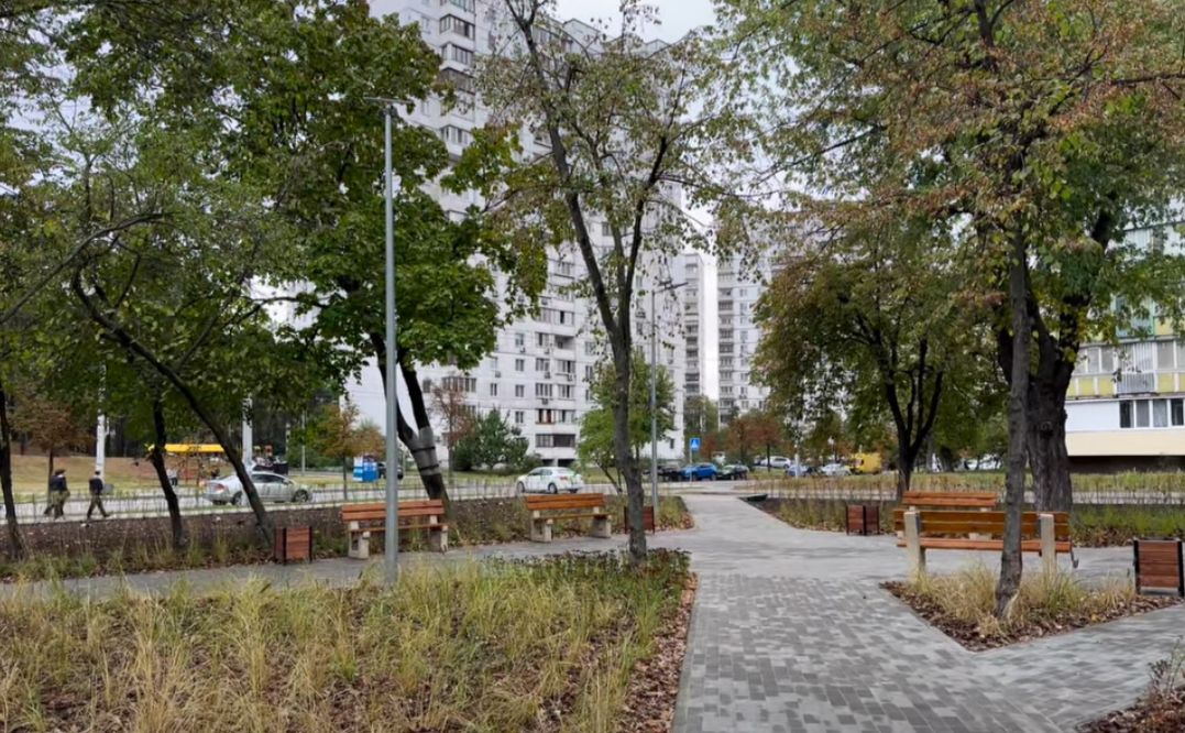 Новий мінісквер. Фото: КП УЗН Деснянського району