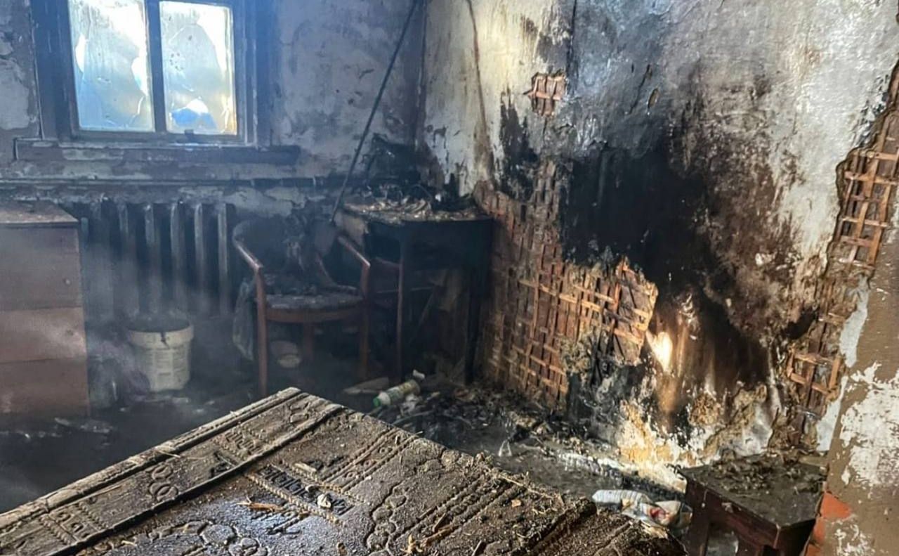 Поліція Київщини оприлюднила фото будинку після пожежі