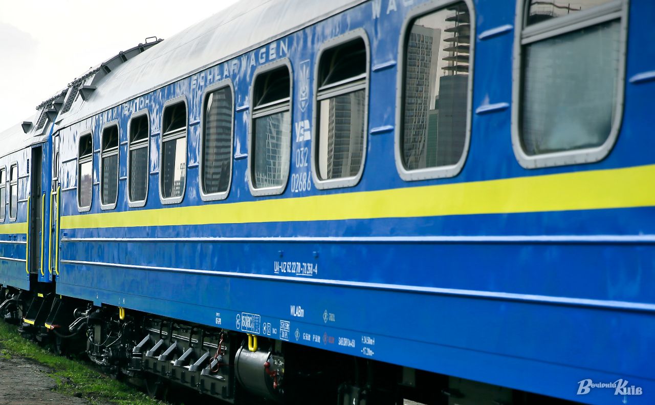 Поїзд Укрзалізниці. Фото ілюстративне: Борис Корпусенко