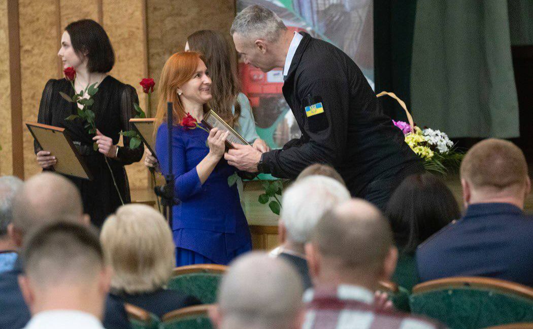Мер привітав працівників метрополітену зі святом. Фото: ТГ Віталія Кличка