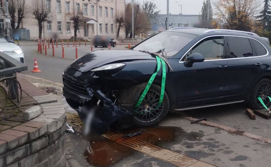 ДТП сталося у Святошинському районі. Фото: патрульна поліція Києва