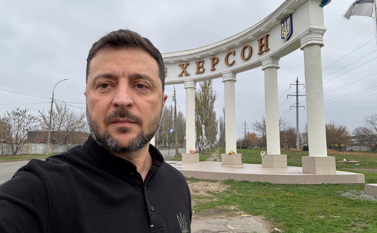 Глава держави подякував воїнам за захист міста. Фото: Офіс Президента