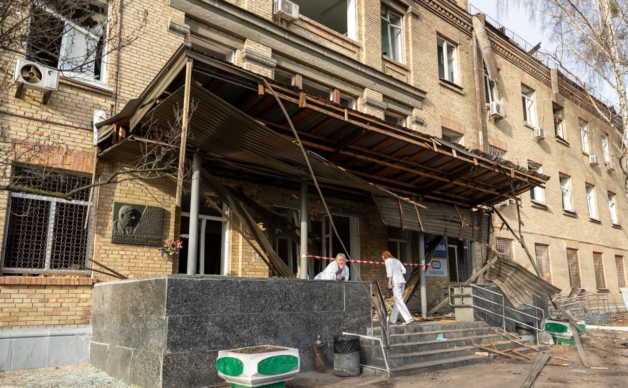 Будівля Інституту отоларингології у Києві. Фото: Міністерство охорони здоров’я/ Facebook