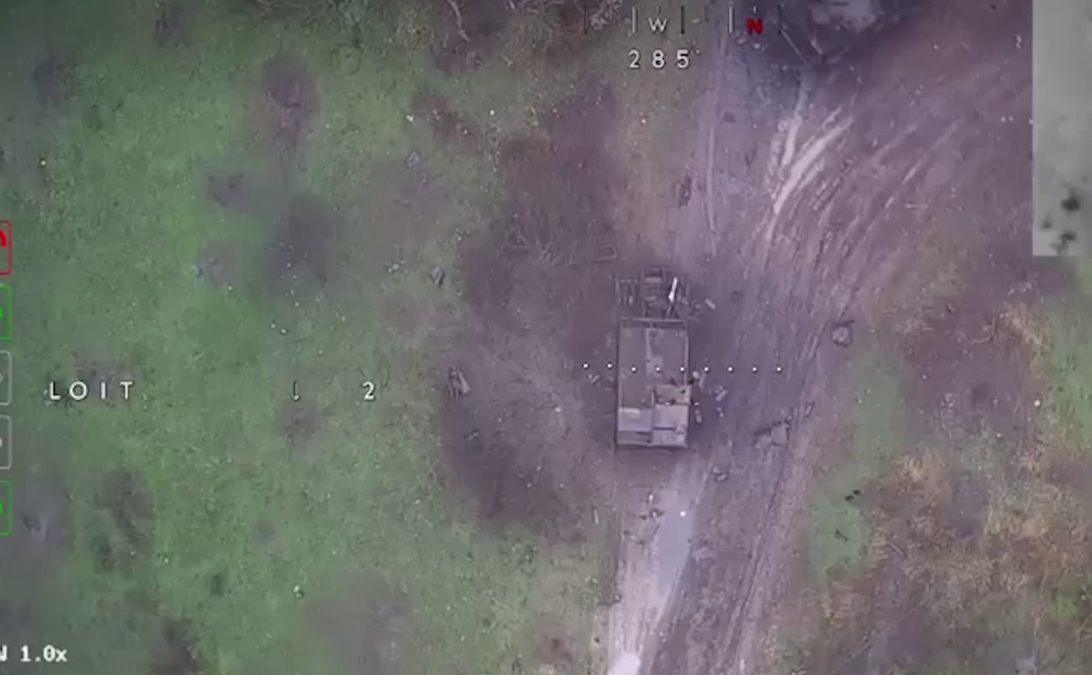 Окупанти знову намагалися атакувати під покровом туману. Фото: скріншот з відео