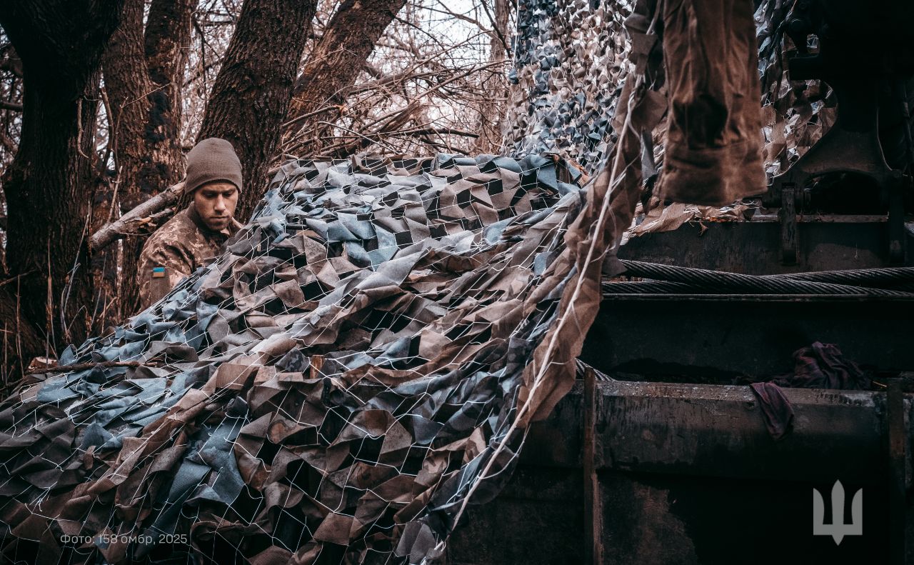 Боєць 158 ОМБр «Вульф». Фото відділення комунікацій 158 Окремої механізованої бригади
