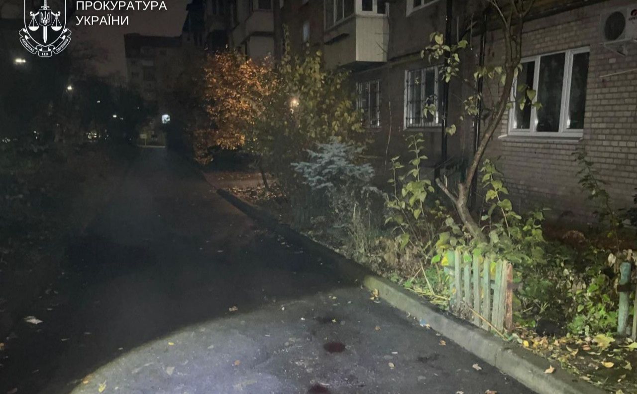 Місце інциденту з військовим.Фото: Київська міська прокуратура