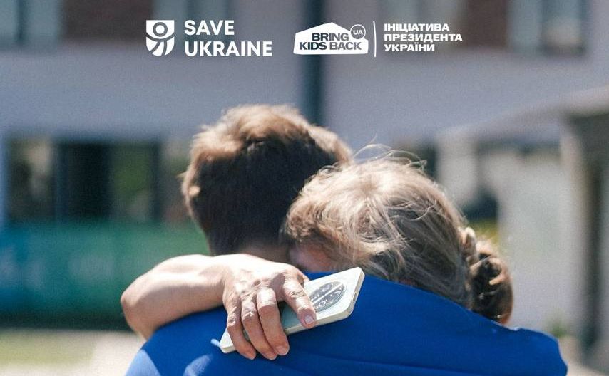 Повернення дітей з окупованих територій — надважливе завдання. Фото: Save Ukraine