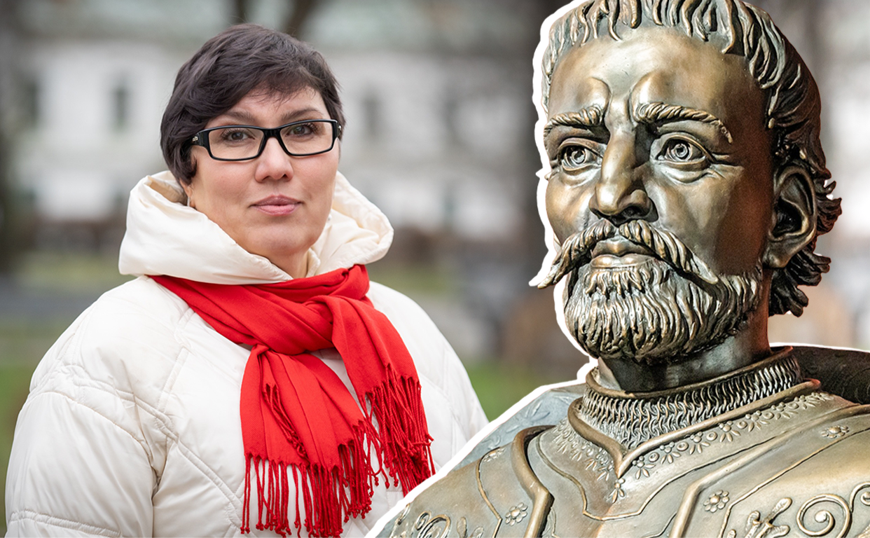 Ольга Ковалевська. Колаж: «Вечірній Київ»