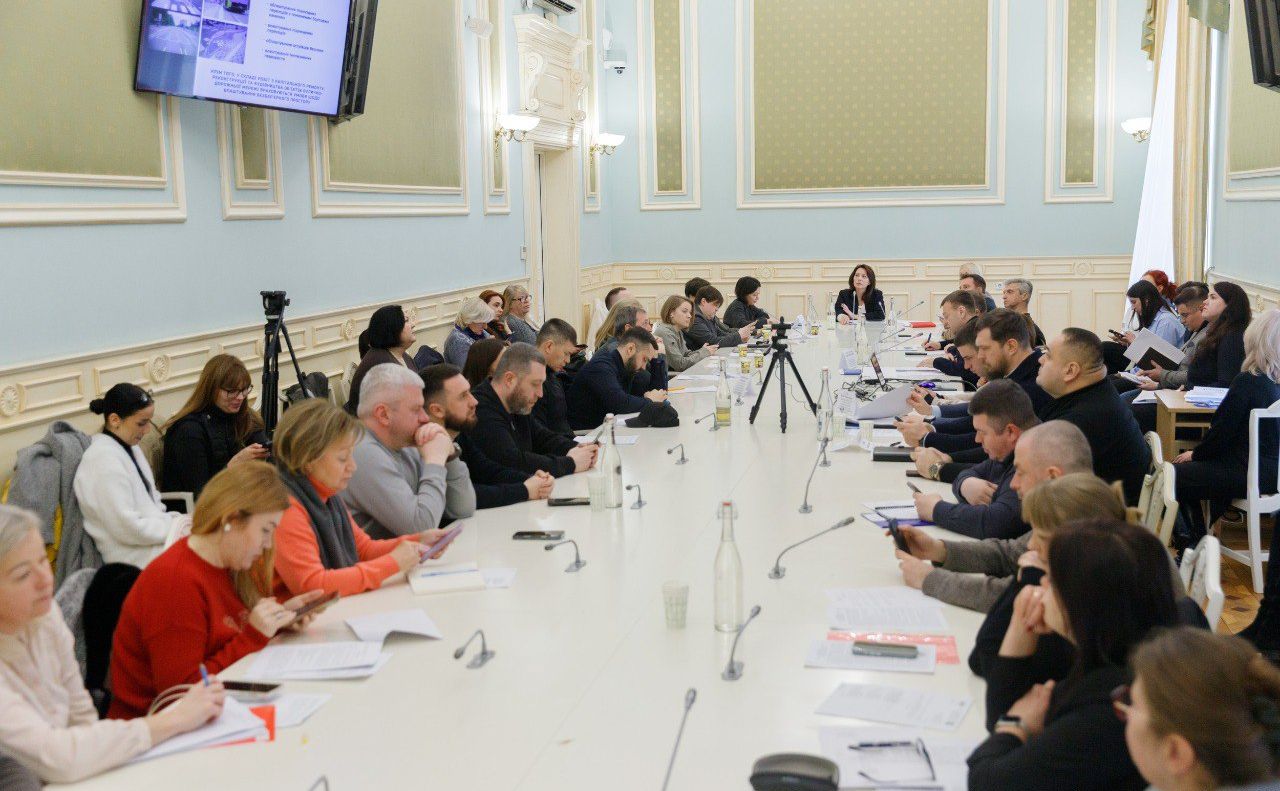 Під час засідання Ради з безбар’єрності у КМДА. Фото: Любов Голуб’ятникова