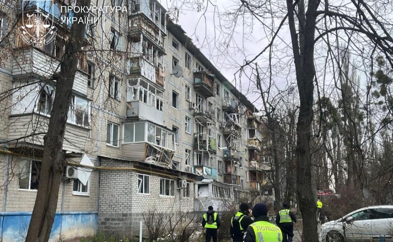 «Шахед» влучив у п’ятиповерхівку