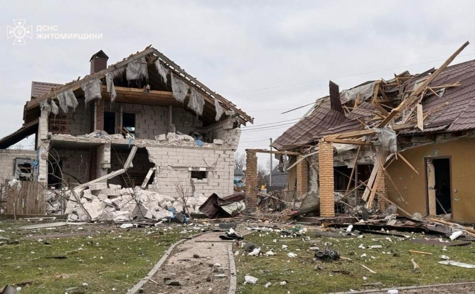 Наслідки російської атаки на Житомирщину