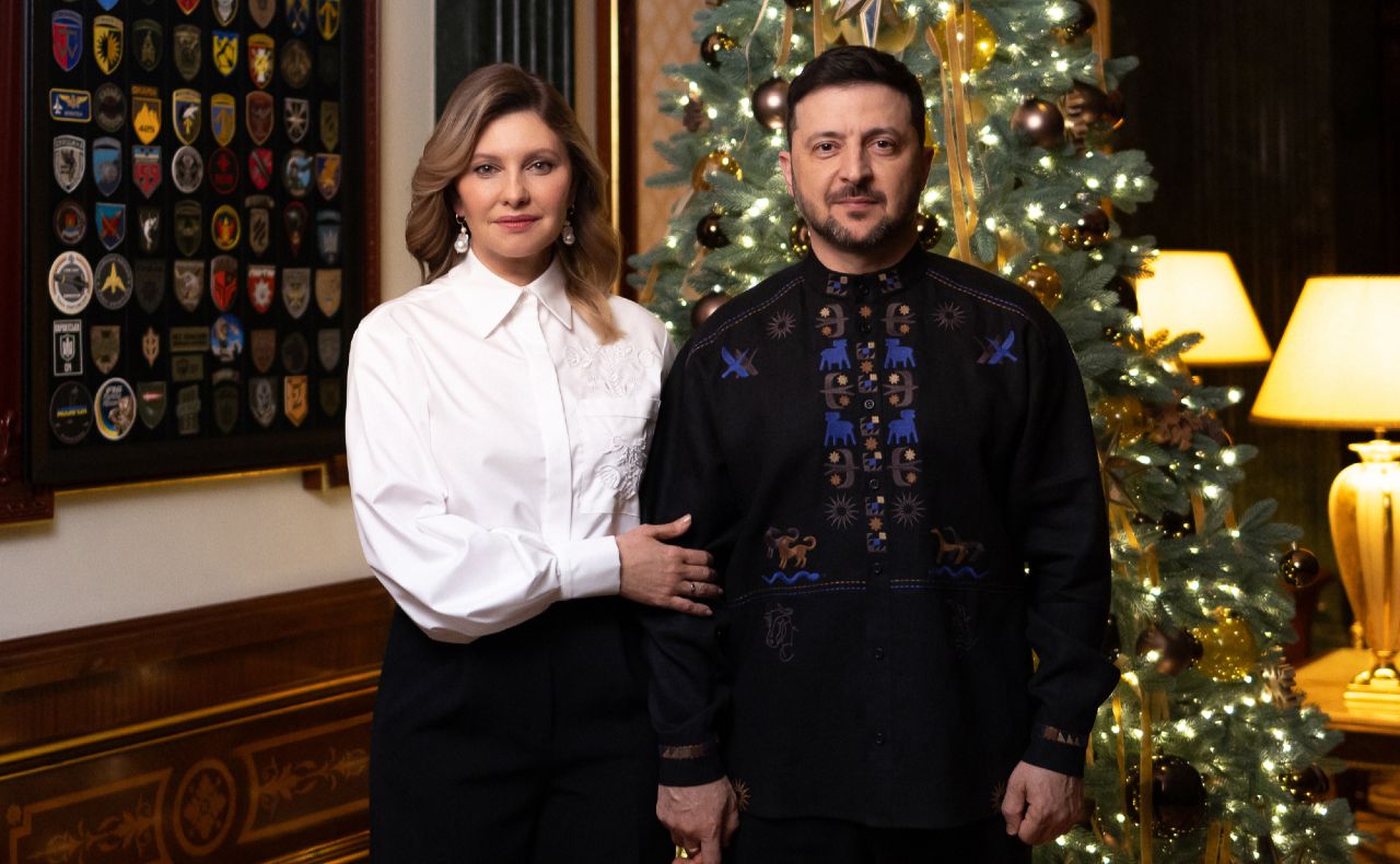 Олена та Володимир Зеленські. Фото: Офіс Президента