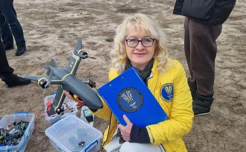 Керівниця Національного Реєстру Рекордів Лана Вєтрова. Фото: фб-сторінка Лани Вєтрової