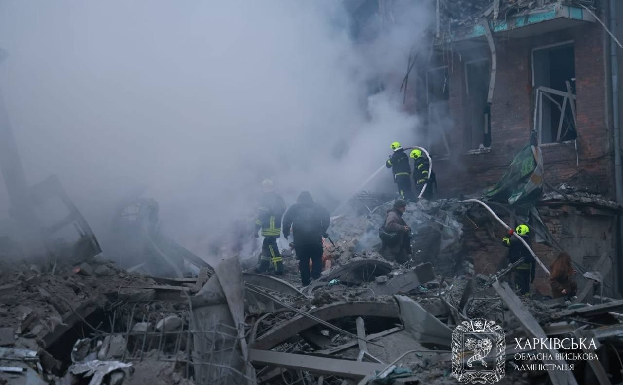 росіяни вдарили по Харкову ракетами. Фото: Харківська обласна військова адміністрація