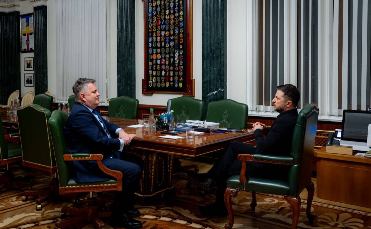 Президент призначить Сергія Кислицю заступником Буданова. Фото: Офіс Президента