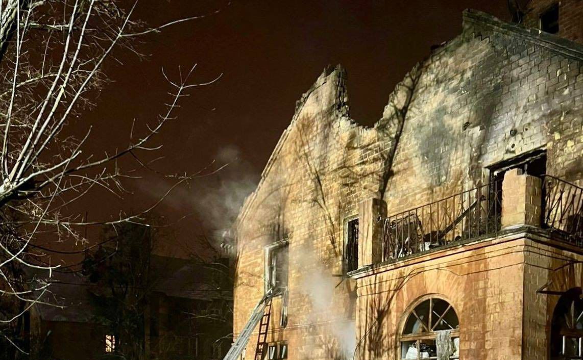 Після ворожого удару. Фото: Нацполіція