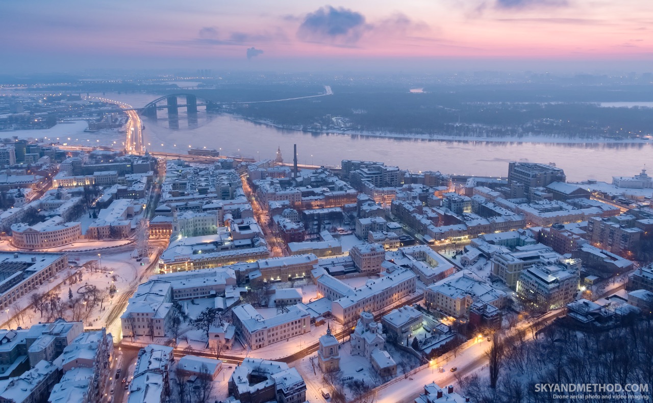 Київ взимку. Фото з відкритих джерел