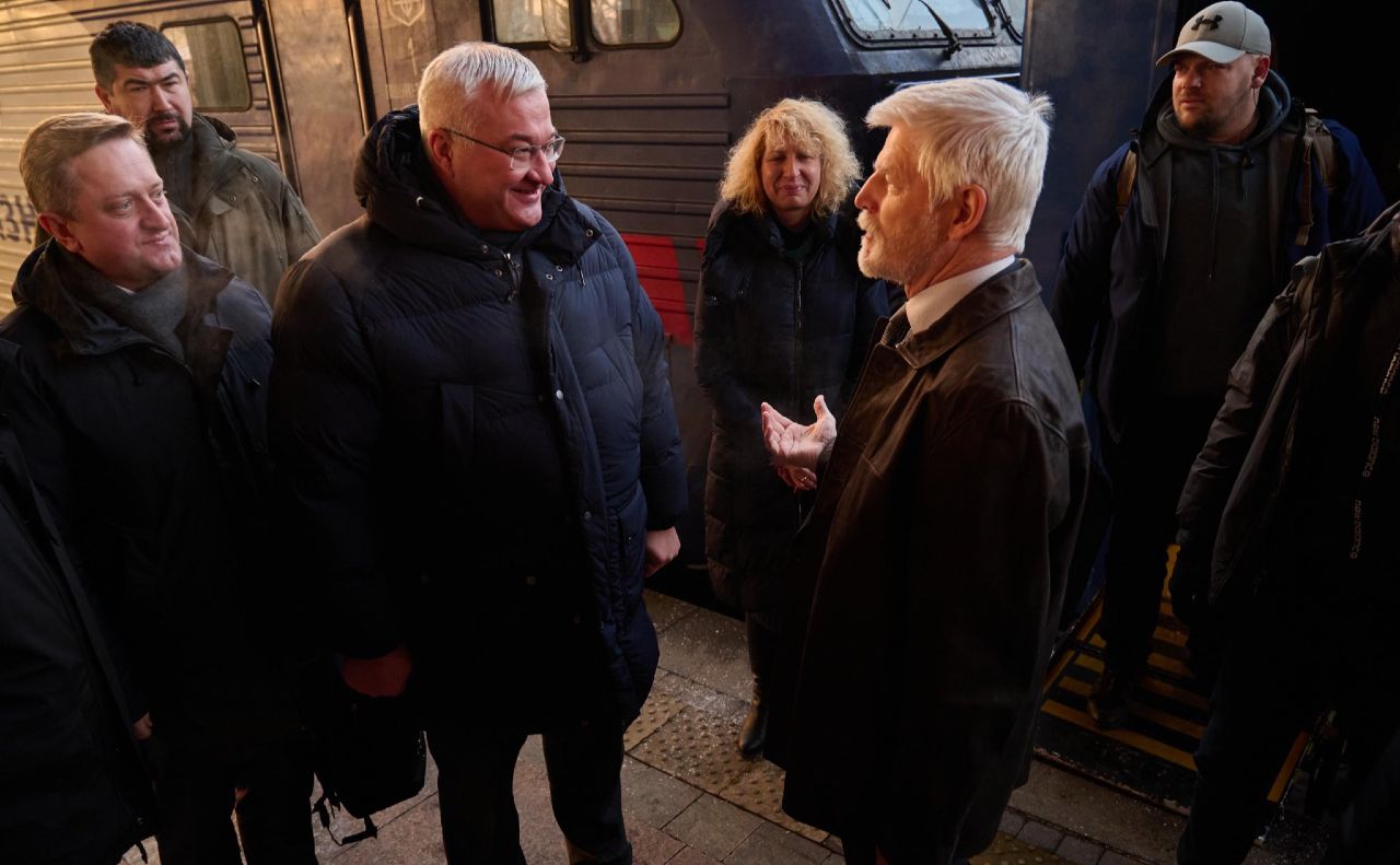 Петра Павела зустрів на вокзалі Андрій Сибіга. Фото: МЗС
