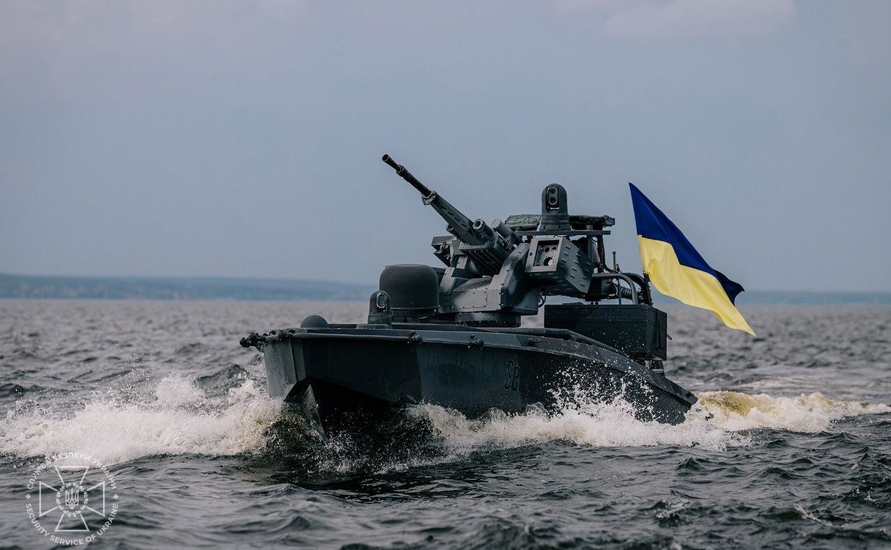 СБУ перетворила свої морські дрони «Sea Baby» на повноцінні бойові платформи. Фото: СБУ