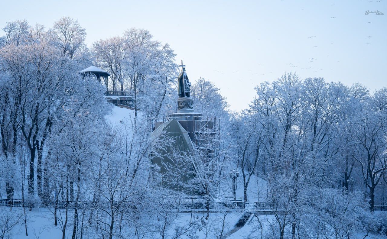 Зима у Києві. Фото: Олексій Самсонов