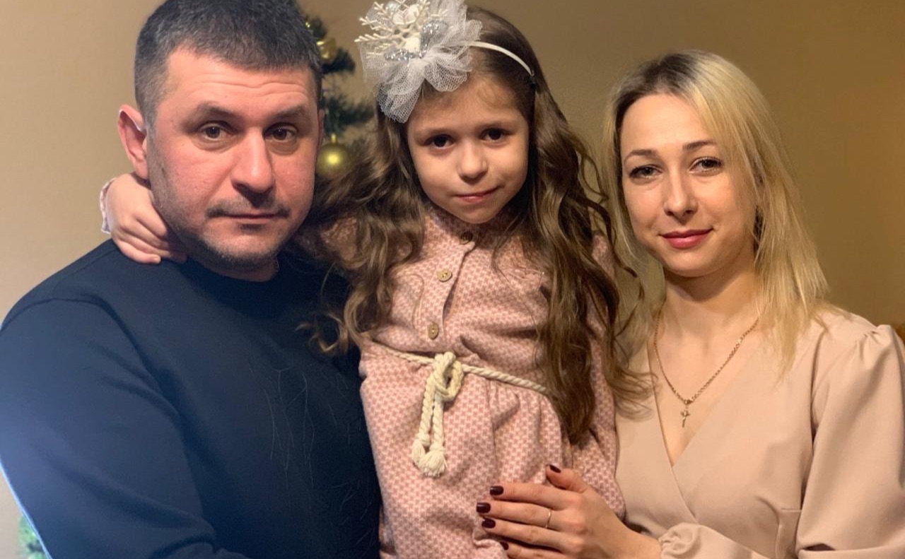 Юлія Муляр з родиною. Фото: Державна міграційна служба України