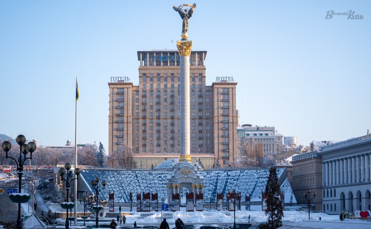 Зима в Києві. Фото: Олексій Самсонов